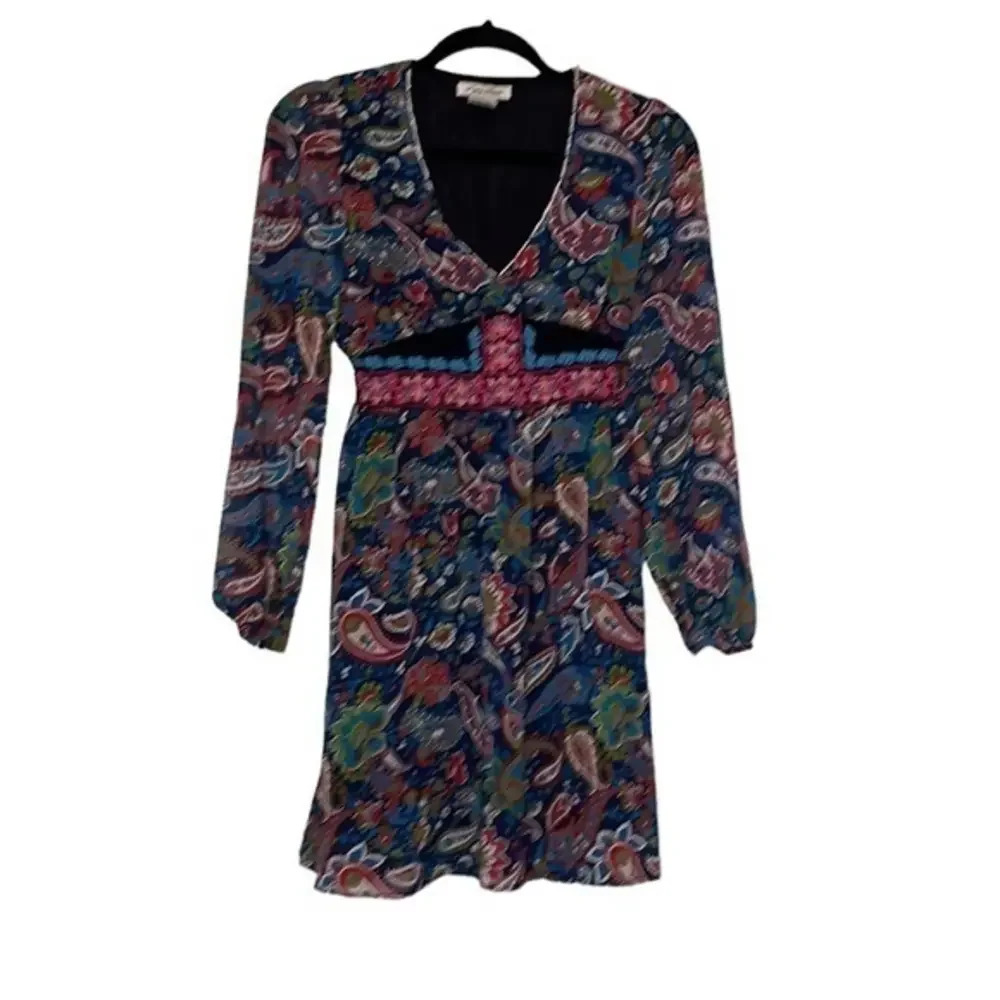 New Flying‎ Tomato Paisley Print Dress Size XS